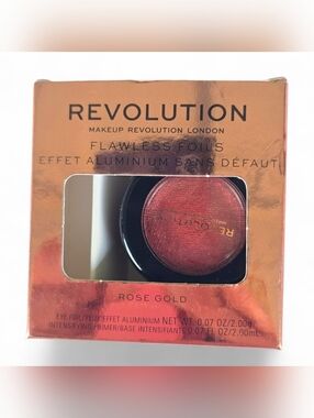 Revolution Eye Primer & Foil in‎ Rose Gold New In BOX